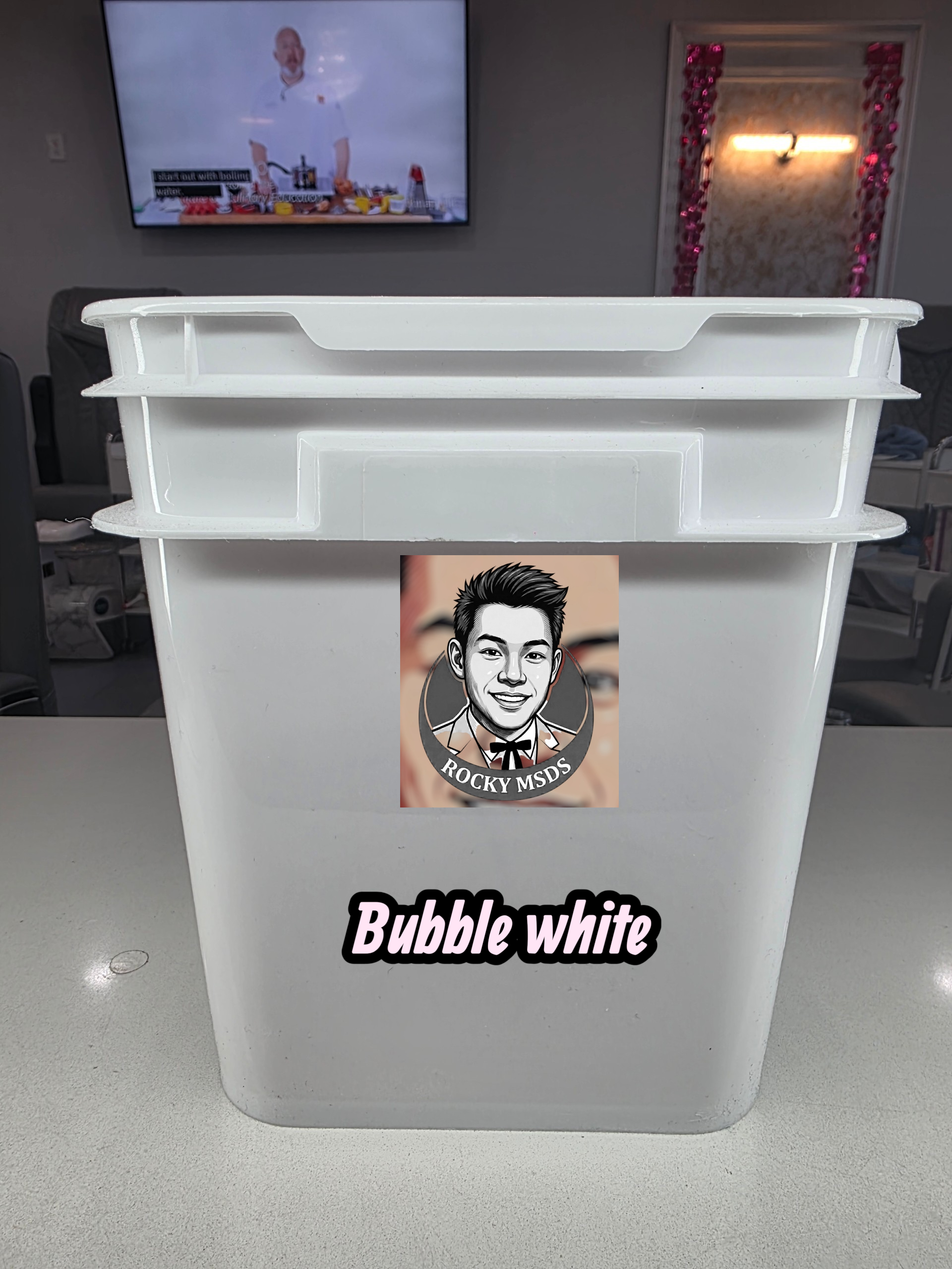 Bubble white( milky white) 5lbs