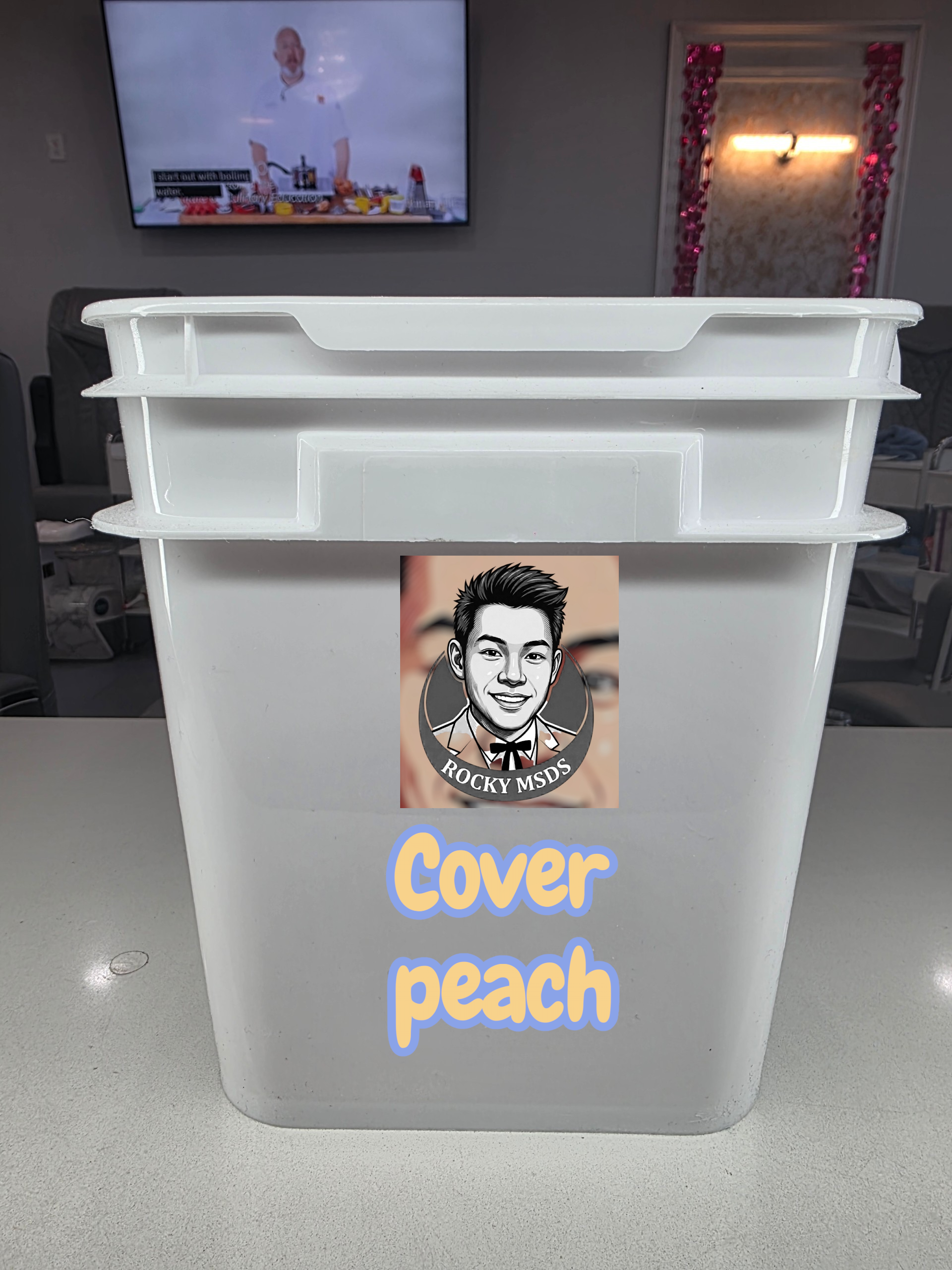 Cover peach 5lbs