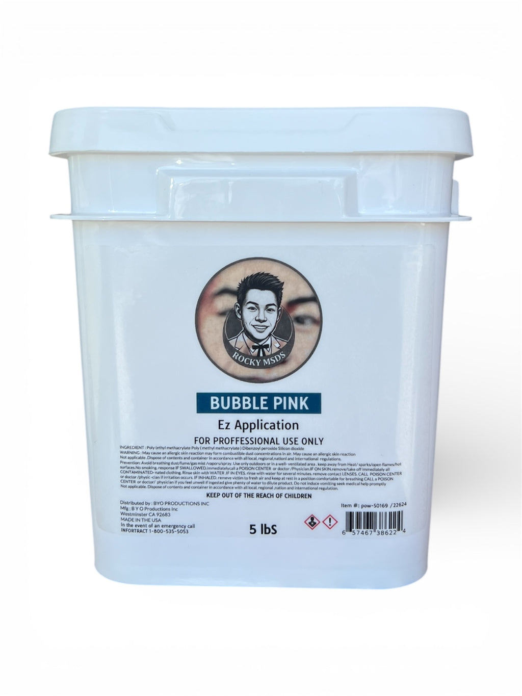 Bubble pink 5lbs