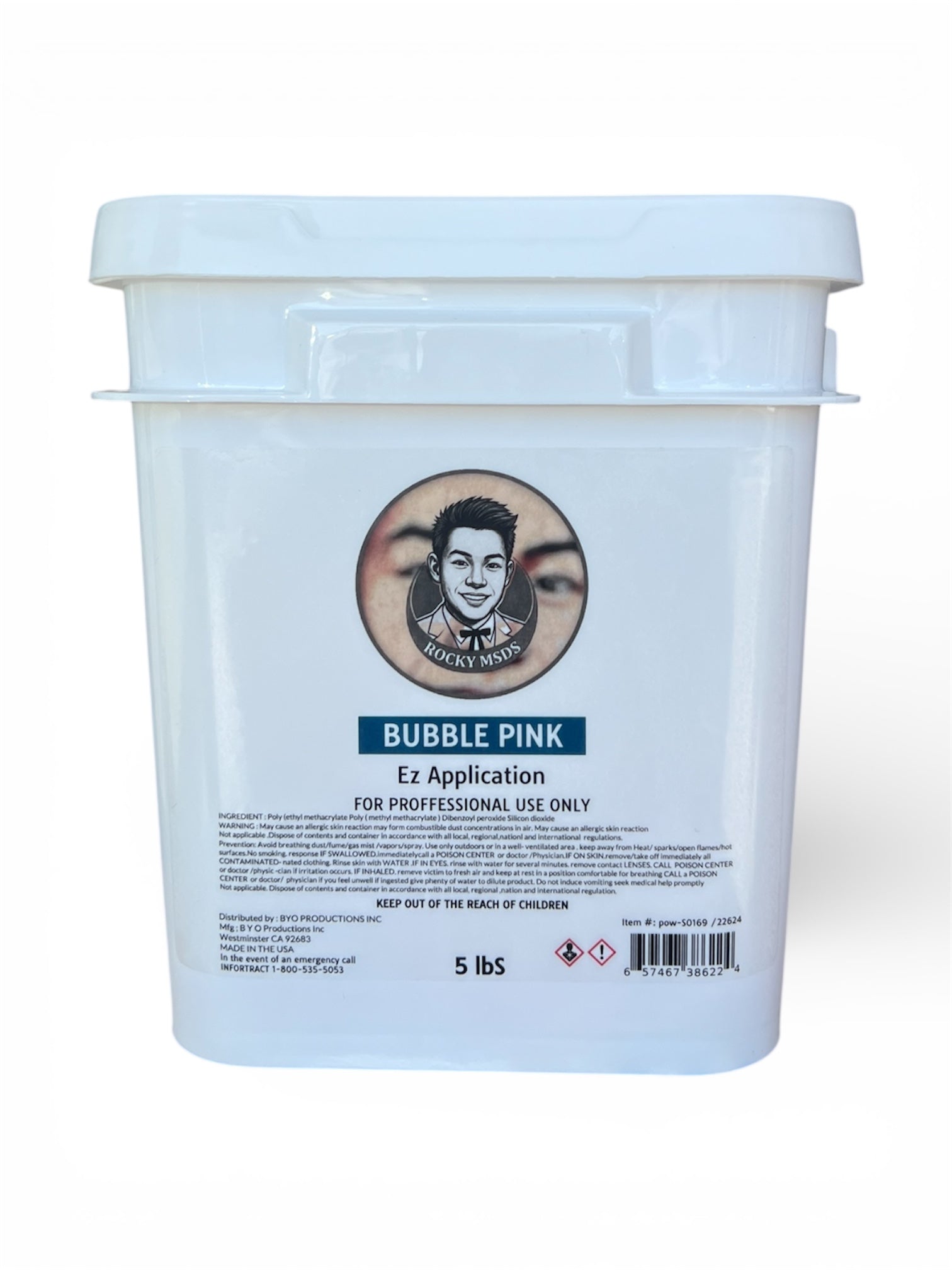 Bubble pink 5lbs