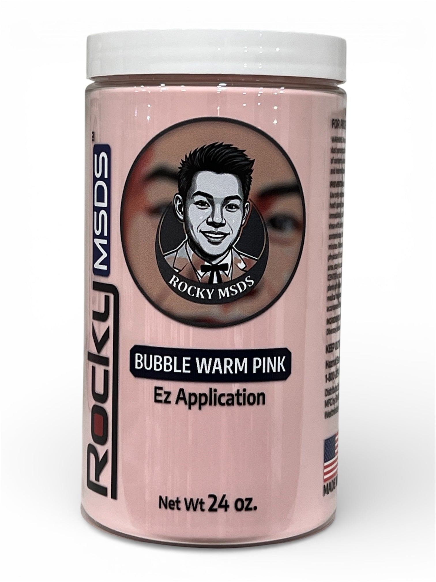 Bubble warmpink 24oz